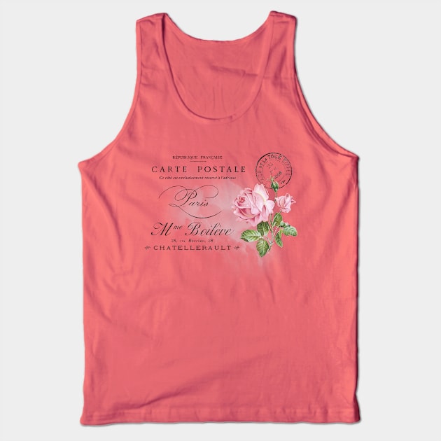 Parisian postal Tank Top by PatriciaGutierrez